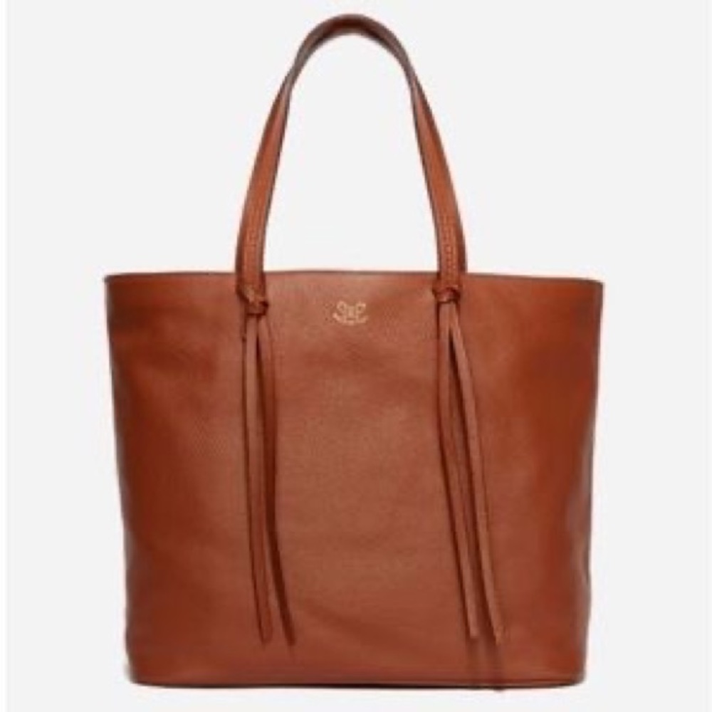 Johnny Was Tippi Tote in Cognac Brown Brand New with Tags and dust bag